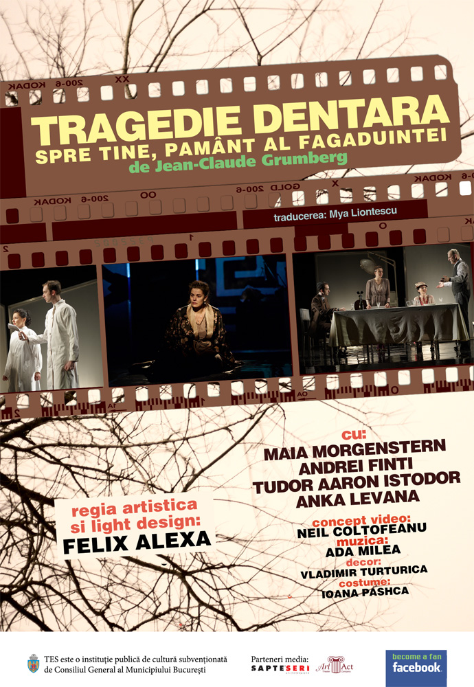 Teatrul Evreiesc reia spectacolul Tragedie dentara 3 martie 2013