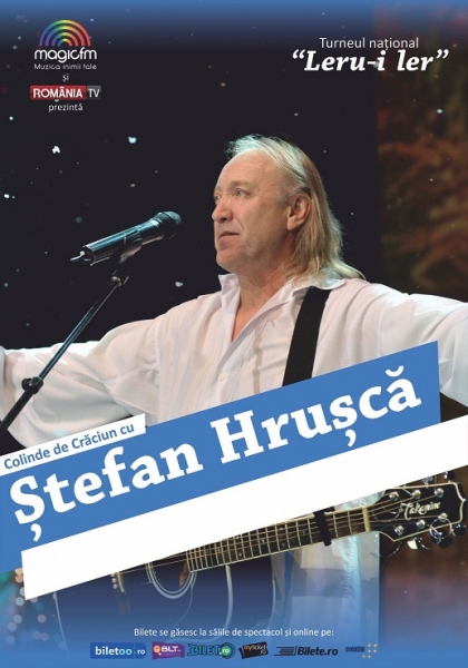 Oferta la concertul sustinut de Stefan Hrusca la Constanta: doi pe un bilet