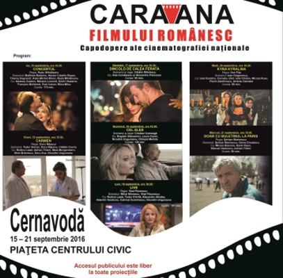 „Caravana filmului românesc” ajunge la Cernavodă