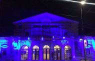 Teatrul de Stat Constanța, luminat in Albastru de Dobrogea