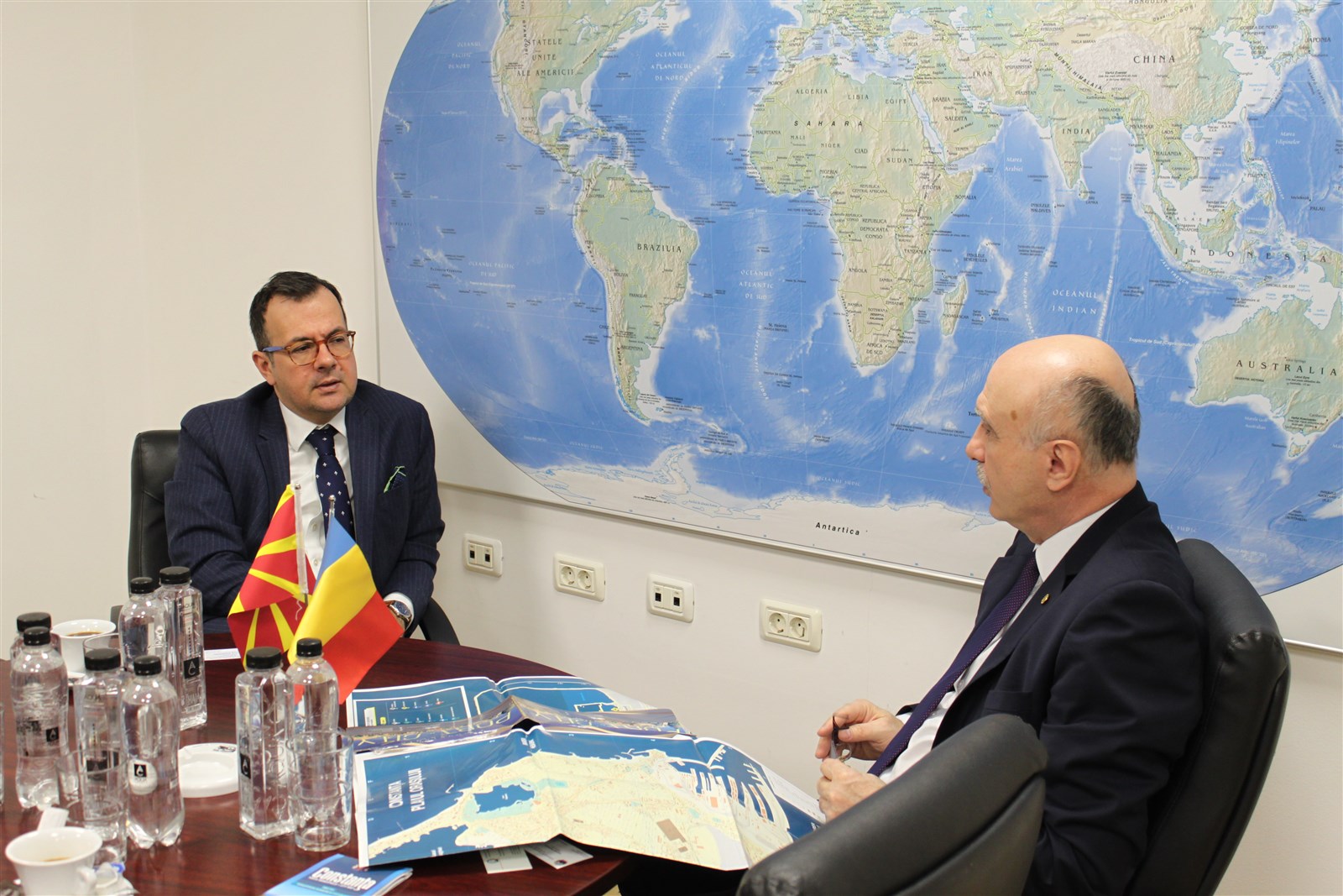 CCINA. Vizita Ambasadorului Republicii Macedonia